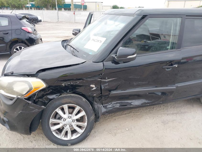 2012 Kia Soul + VIN: KNDJT2A6XC7459980 Lot: 39422878