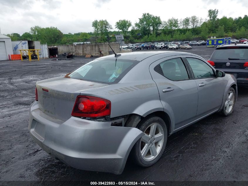 2013 Dodge Avenger Se VIN: 1C3CDZAB3DN6D3879 Lot: 39422883