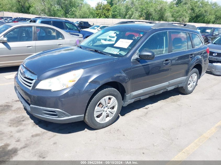 2011 Subaru Outback 2.5I VIN: 4S4BRBAC8B3344479 Lot: 39422884