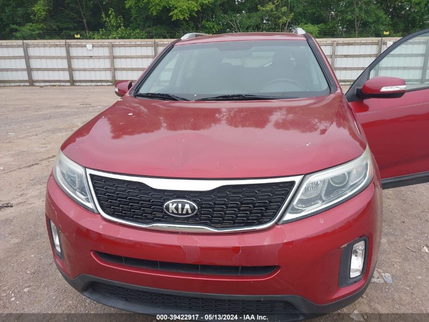 2015 Kia Sorento Lx VIN: 5XYKT4A66FG645152 Lot: 39422917