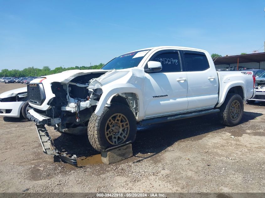 2017 Toyota Tacoma Trd Sport VIN: 5TFCZ5AN6HX091854 Lot: 39422918