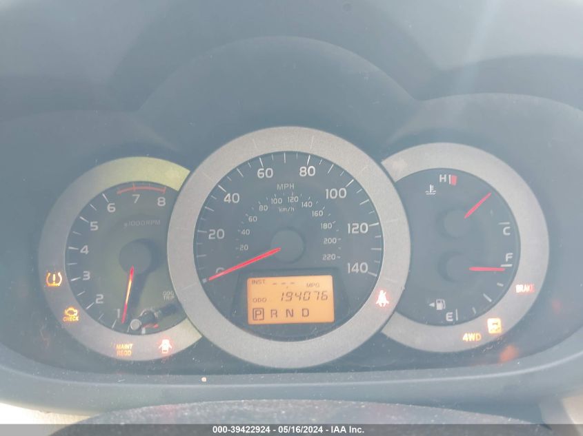 2009 Toyota Rav4 VIN: JTMBF33VX9D018947 Lot: 39422924