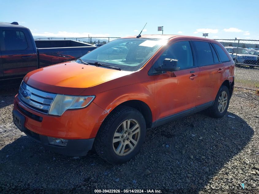 2007 Ford Edge Sel Plus VIN: 2FMDK49C37BA70337 Lot: 39422926