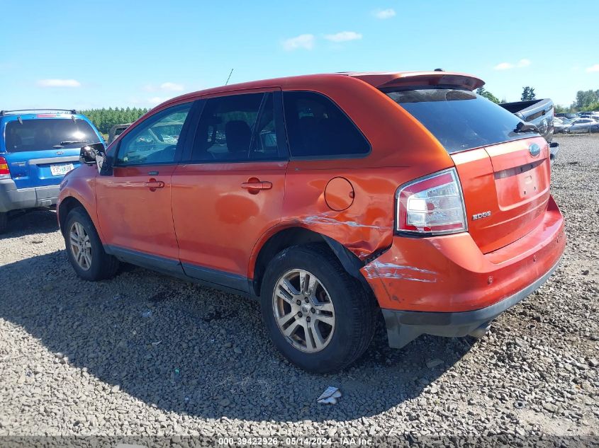 2007 Ford Edge Sel Plus VIN: 2FMDK49C37BA70337 Lot: 39422926