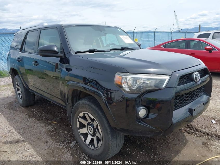 2014 Toyota 4Runner Sr5/Limited/Trail VIN: JTEBU5JR7E5199545 Lot: 39422949