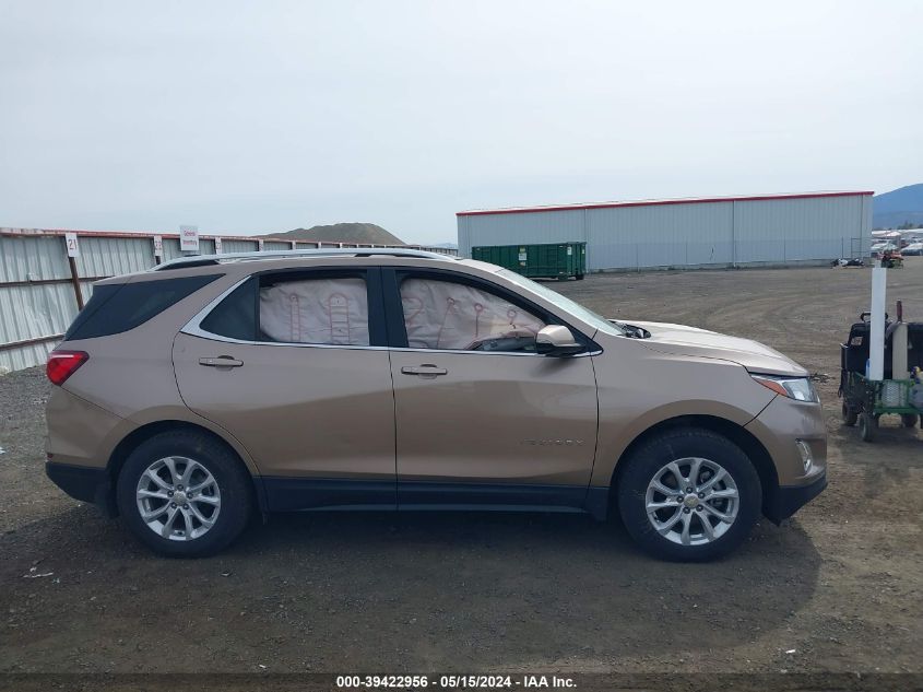 2018 Chevrolet Equinox Lt VIN: 3GNAXUEUXJL287748 Lot: 39422956