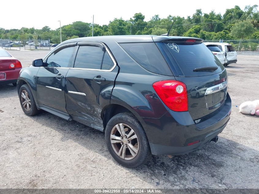 2013 Chevrolet Equinox Ls VIN: 2GNALBEK3D6365245 Lot: 39422958