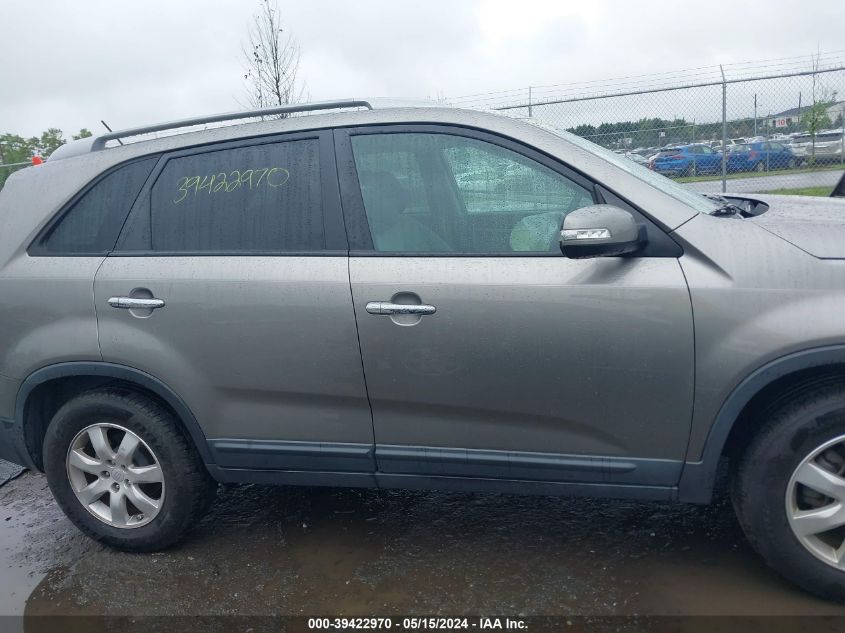 2011 Kia Sorento Lx VIN: 5XYKT4A17BG109485 Lot: 39422970