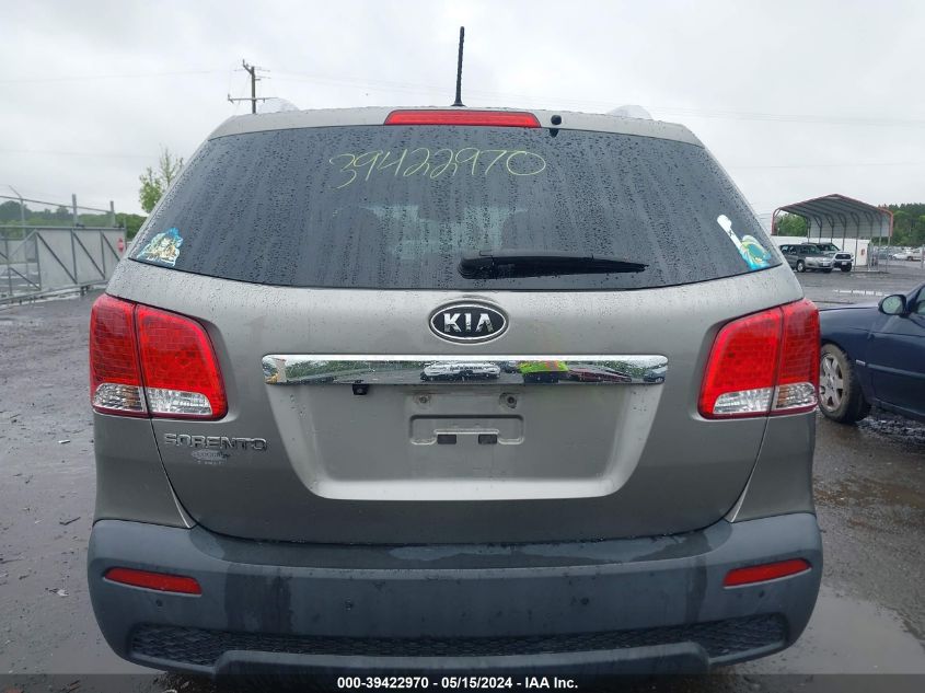 2011 Kia Sorento Lx VIN: 5XYKT4A17BG109485 Lot: 39422970