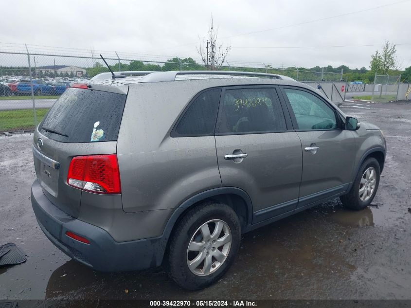 2011 Kia Sorento Lx VIN: 5XYKT4A17BG109485 Lot: 39422970