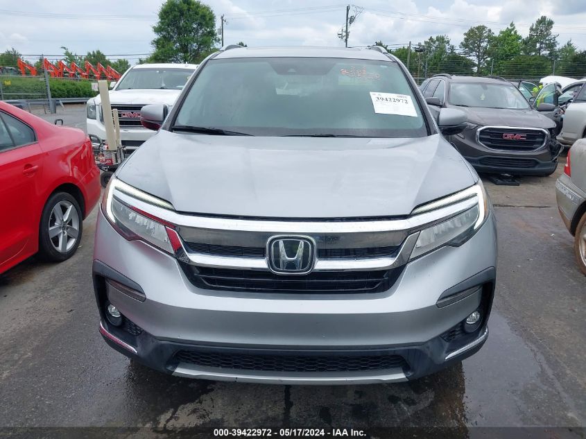 2019 Honda Pilot Touring VIN: 5FNYF5H90KB005656 Lot: 39422972