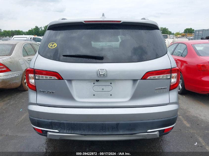 2019 Honda Pilot Touring VIN: 5FNYF5H90KB005656 Lot: 39422972