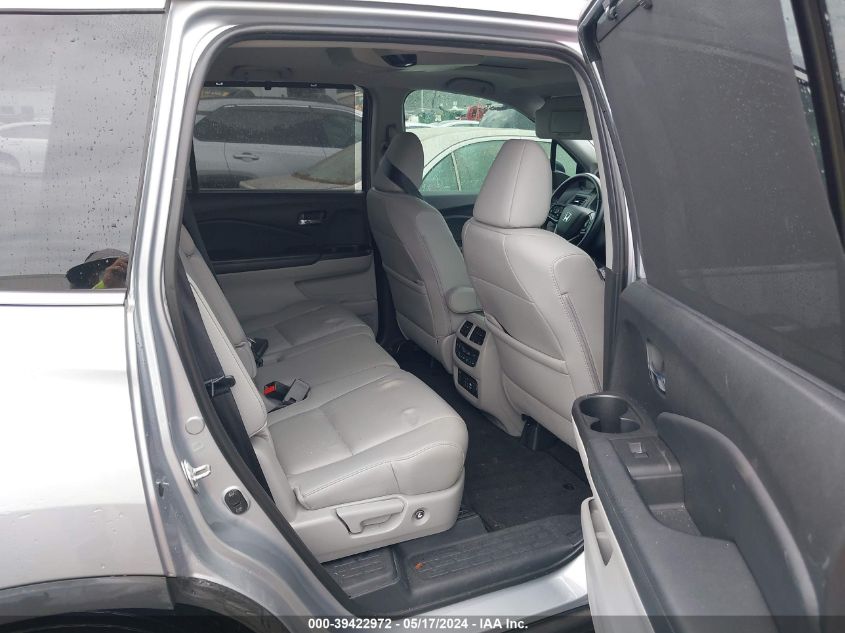 2019 Honda Pilot Touring VIN: 5FNYF5H90KB005656 Lot: 39422972