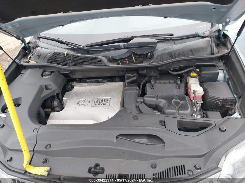 2010 Lexus Rx 450H VIN: JTJZB1BA6A2001590 Lot: 39422974