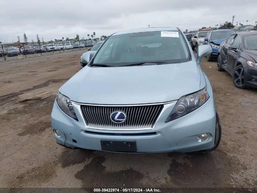 2010 Lexus Rx 450H VIN: JTJZB1BA6A2001590 Lot: 39422974