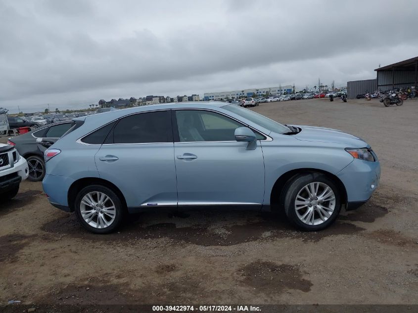 2010 Lexus Rx 450H VIN: JTJZB1BA6A2001590 Lot: 39422974