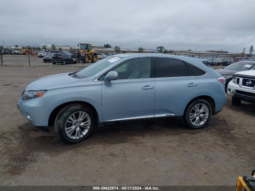 2010 Lexus Rx 450H VIN: JTJZB1BA6A2001590 Lot: 39422974
