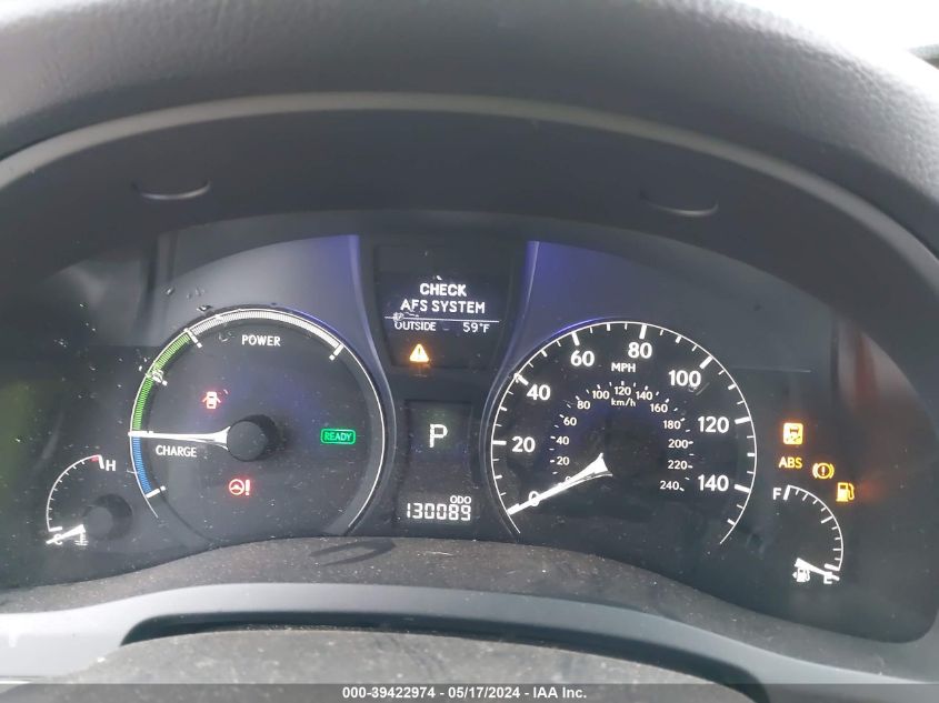 2010 Lexus Rx 450H VIN: JTJZB1BA6A2001590 Lot: 39422974