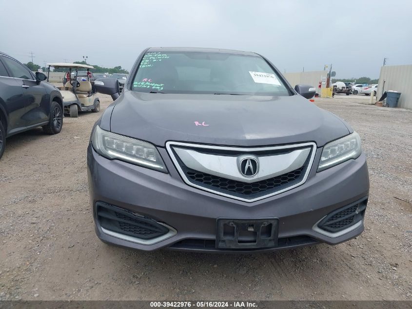 2017 Acura Rdx Technology Acurawatch Plus Packages/W/Technology Package VIN: 5J8TB4H56HL001535 Lot: 39422976