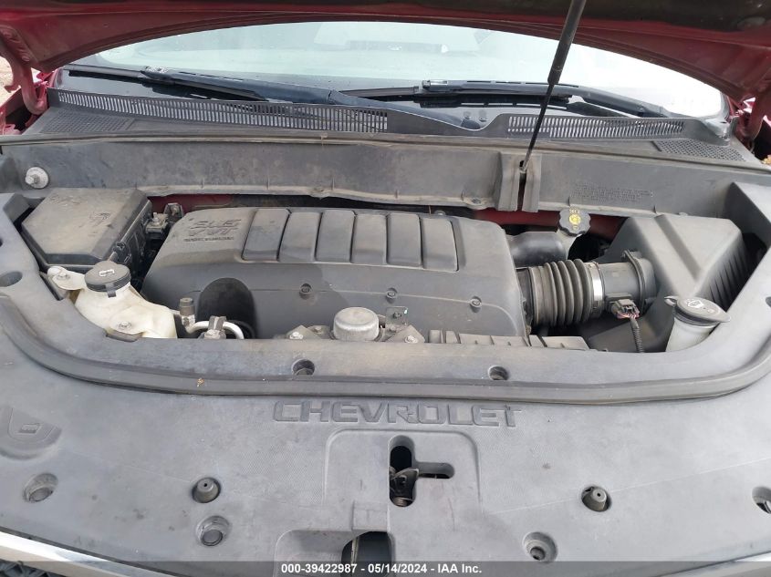 2010 Chevrolet Traverse Lt VIN: 1GNLRGED9AS111604 Lot: 39422987