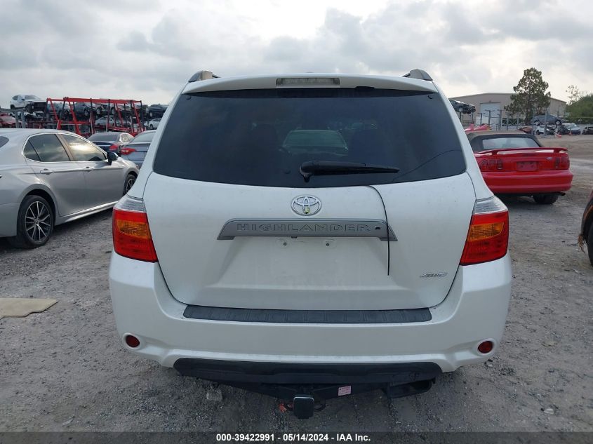2010 Toyota Highlander Se V6 VIN: 5TDJK3EH1AS012736 Lot: 39422991