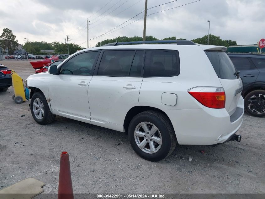 2010 Toyota Highlander Se V6 VIN: 5TDJK3EH1AS012736 Lot: 39422991