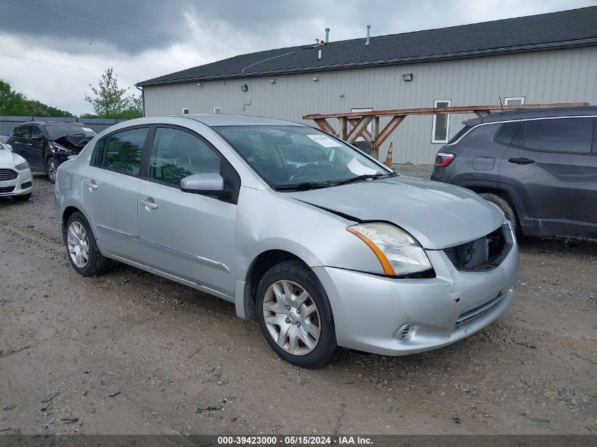 2012 Nissan Sentra 2.0 S VIN: 3N1AB6AP6CL705828 Lot: 39423000