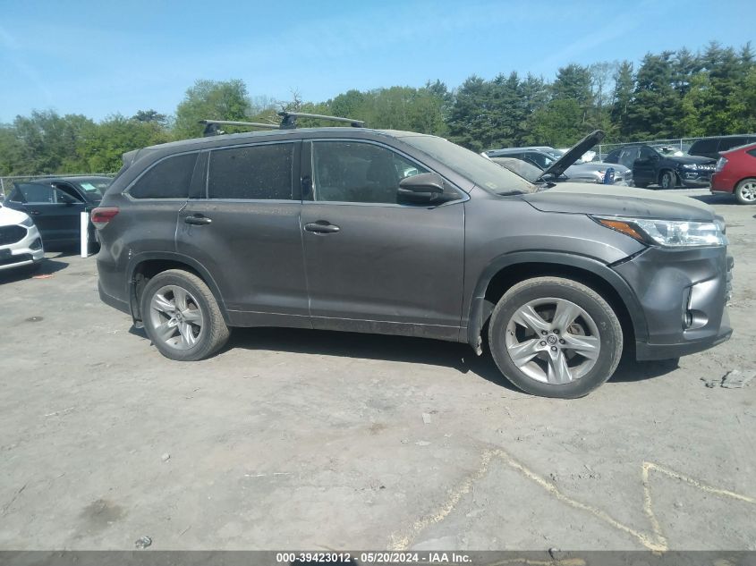 2017 Toyota Highlander Limited VIN: 5TDDZRFH1HS421176 Lot: 39423012