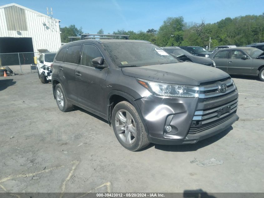 2017 Toyota Highlander Limited VIN: 5TDDZRFH1HS421176 Lot: 39423012