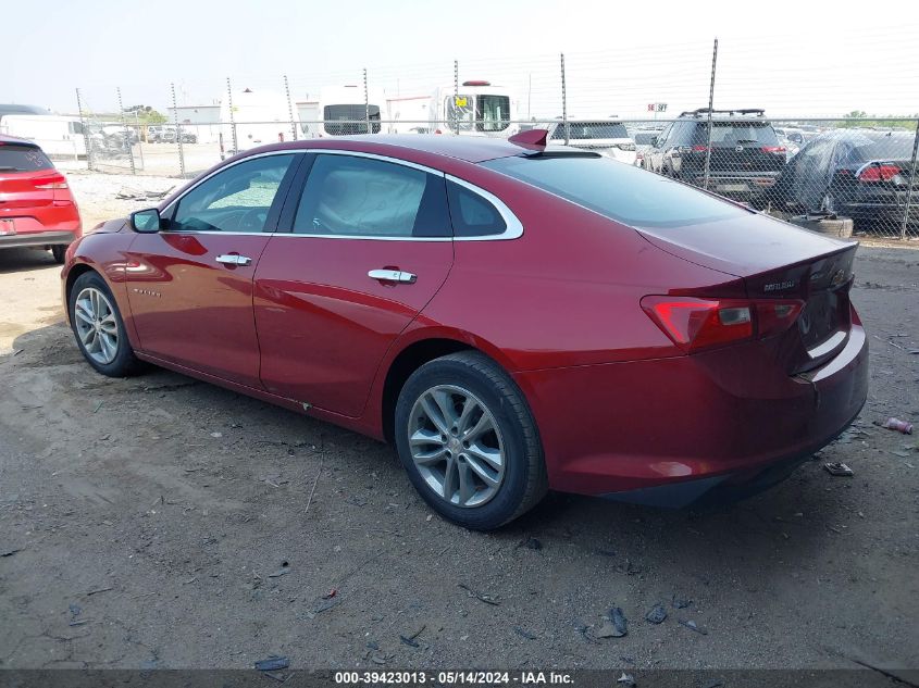 2018 Chevrolet Malibu Lt VIN: 1G1ZD5STXJF120539 Lot: 39423013