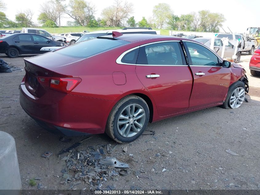 2018 Chevrolet Malibu Lt VIN: 1G1ZD5STXJF120539 Lot: 39423013