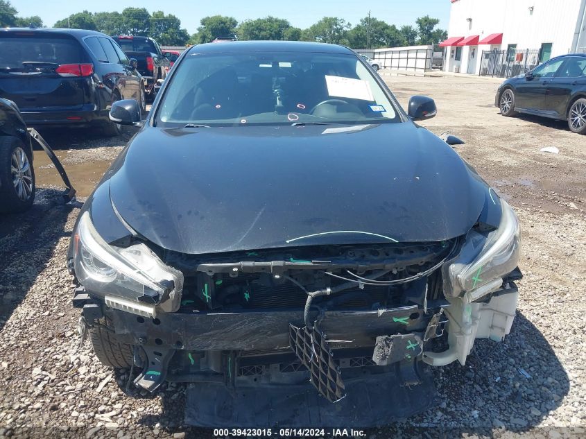 2018 Infiniti Q50 3.0T Luxe VIN: JN1EV7AP7JM357684 Lot: 39423015