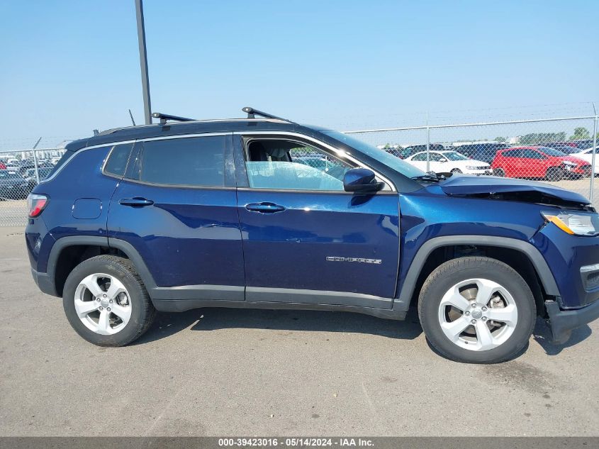 2018 Jeep Compass Latitude 4X4 VIN: 3C4NJDBB1JT185480 Lot: 39423016