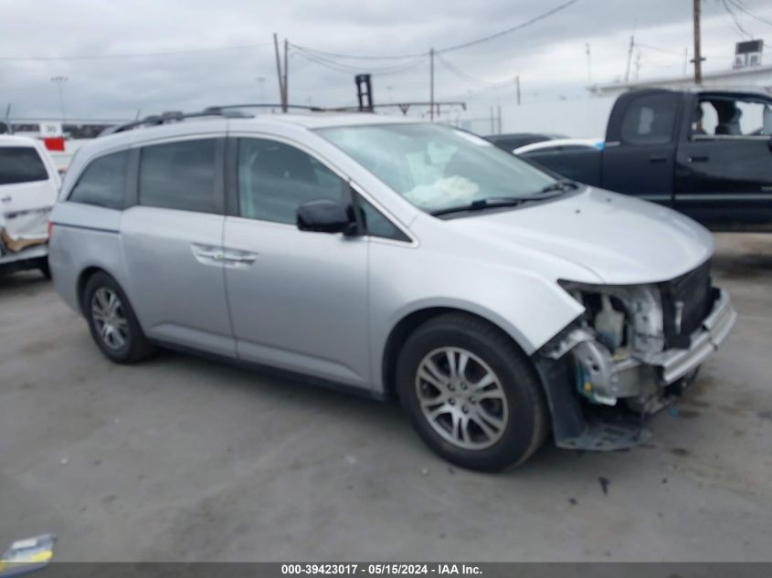 2012 Honda Odyssey Ex-L VIN: 5FNRL5H67CB057967 Lot: 39423017