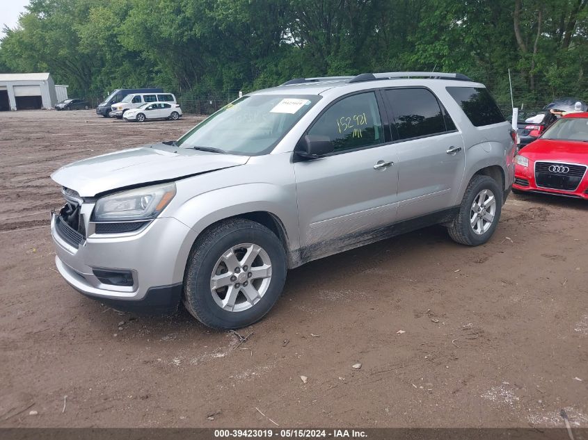 2015 GMC Acadia Sle-2 VIN: 1GKKRPKD5FJ378488 Lot: 39423019