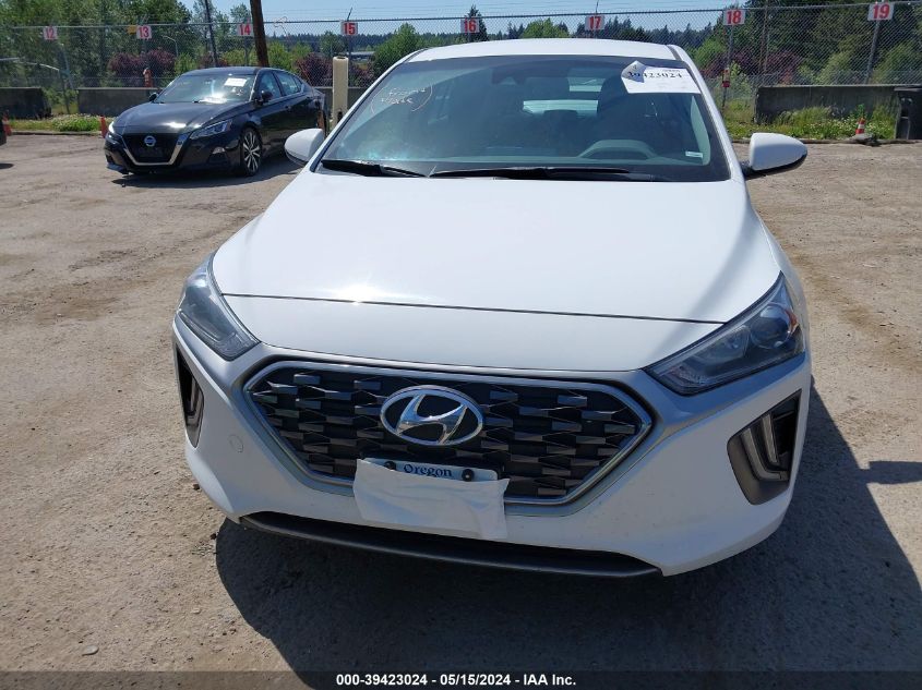 2020 Hyundai Ioniq Hybrid Se VIN: KMHC75LC4LU235831 Lot: 39423024