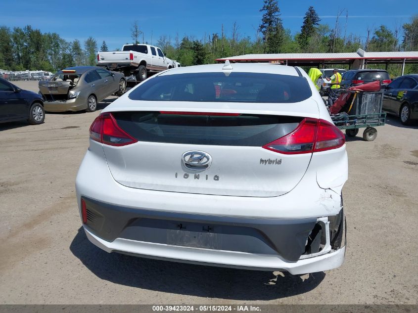 2020 Hyundai Ioniq Hybrid Se VIN: KMHC75LC4LU235831 Lot: 39423024