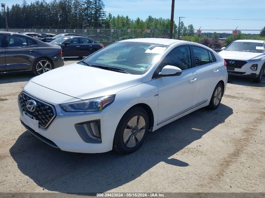 2020 Hyundai Ioniq Hybrid Se VIN: KMHC75LC4LU235831 Lot: 39423024