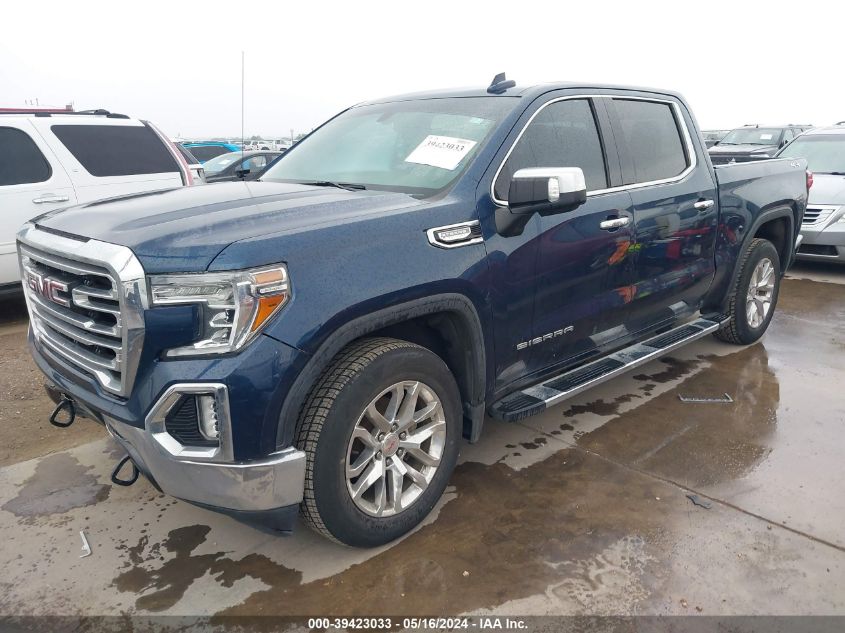 2019 GMC Sierra 1500 Slt VIN: 3GTU9DED0KG272833 Lot: 39423033