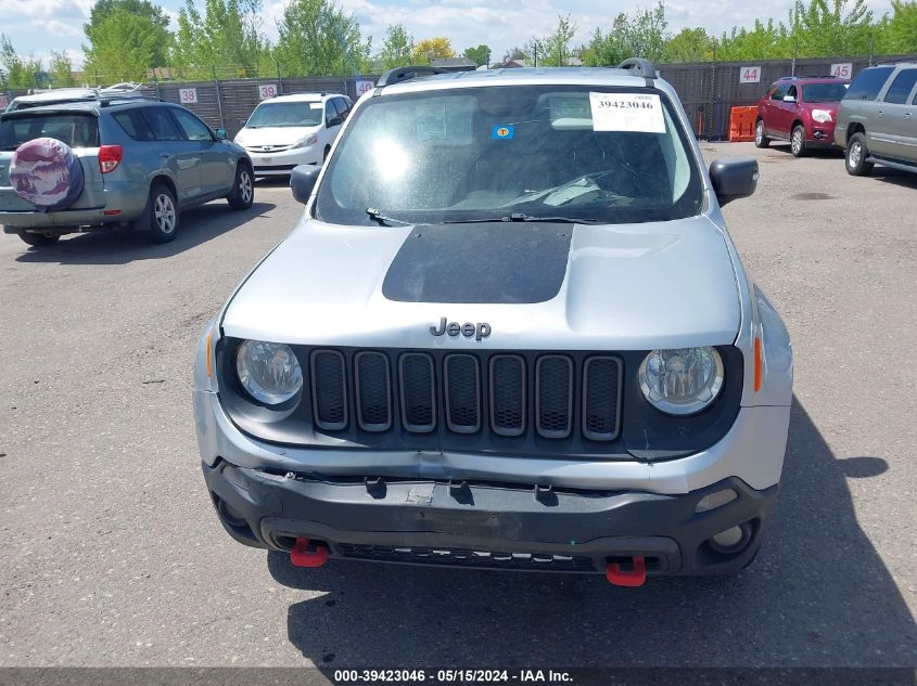 2016 Jeep Renegade Trailhawk VIN: ZACCJBCT2GPD54988 Lot: 39423046