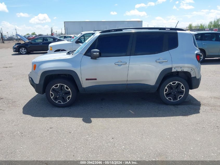 2016 Jeep Renegade Trailhawk VIN: ZACCJBCT2GPD54988 Lot: 39423046