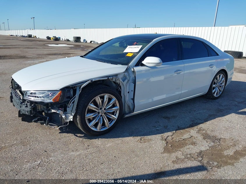 2016 Audi A8 L 3.0T VIN: WAU34AFD2GN004112 Lot: 39423056