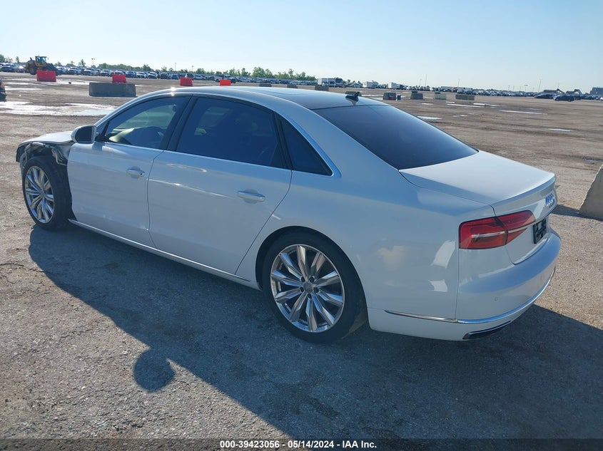 2016 Audi A8 L 3.0T VIN: WAU34AFD2GN004112 Lot: 39423056
