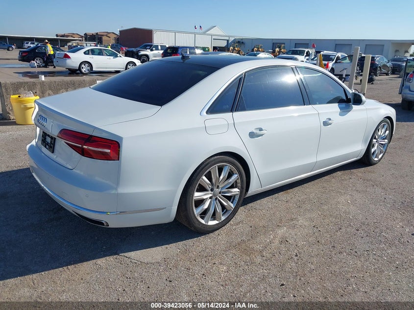 2016 Audi A8 L 3.0T VIN: WAU34AFD2GN004112 Lot: 39423056