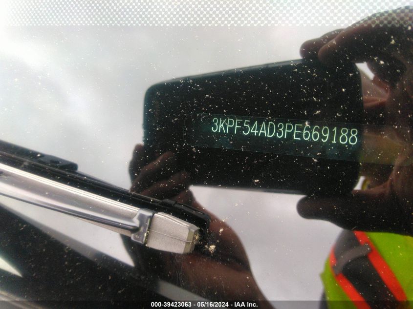 2023 Kia Forte Gt-Line VIN: 3KPF54AD3PE669188 Lot: 39423063