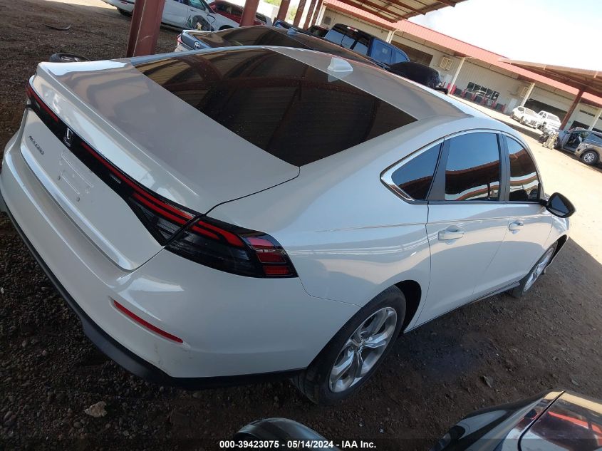 2023 Honda Accord Lx VIN: 1HGCY1F26PA010817 Lot: 39423075