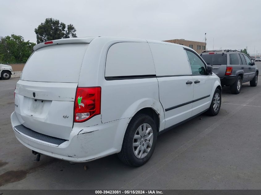 2014 Ram Cargo Tradesman VIN: 2C4RRGAG4ER468974 Lot: 39423081