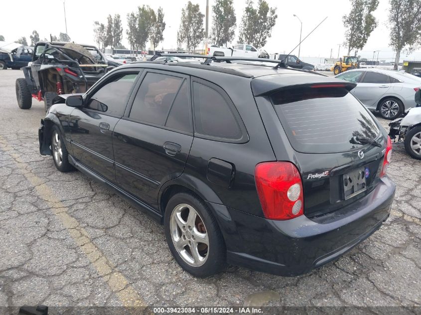 2002 Mazda Protege5 VIN: JM1BJ245021549234 Lot: 39423084