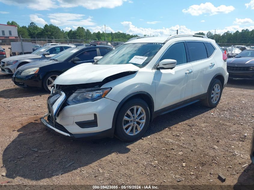 2017 Nissan Rogue Sv VIN: 5N1AT2MT0HC863575 Lot: 39423085