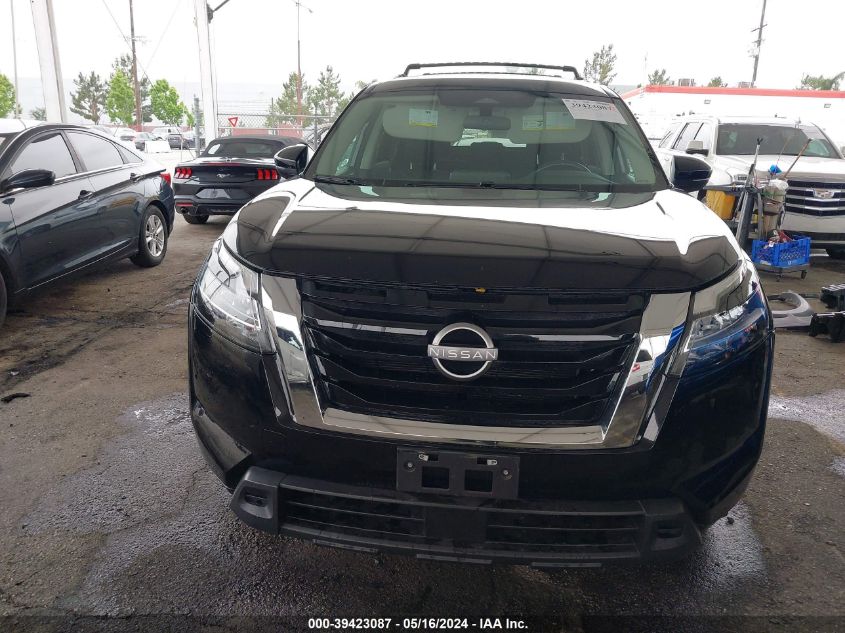 2022 Nissan Pathfinder Sv 2Wd VIN: 5N1DR3BA7NC251453 Lot: 39423087